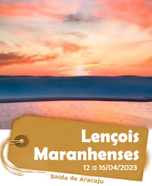 Lençois Maranhenses - Saída de Aracaju - 12 a 16 de abril de 2023