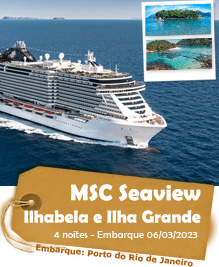 MSC Seaview - Conheça Ilhabela e Ilha Grande - 4 noites - Embarque em 06/03/2023 MSC Seaview - Conheça Ilhabela e Ilha Grande - 4 noites - Embarque em 06/03/2023