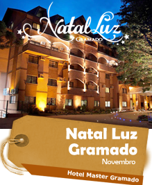 Natal Luz Gramado - Hotel Master Gramado - Saídas em Novembro
